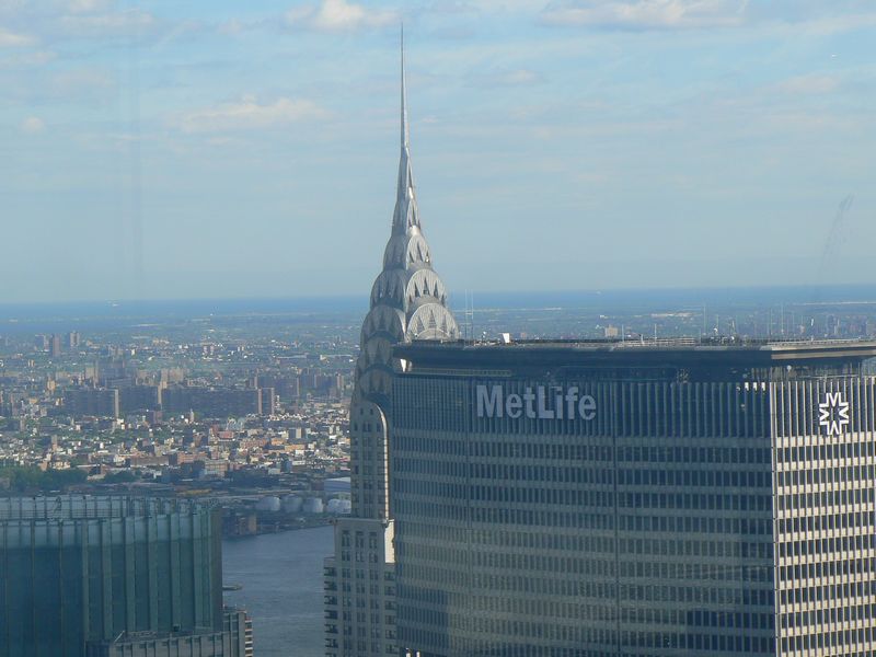 Top Of The Rock: Top Of The Rock - Le Chrysler Building et le MetLife 2